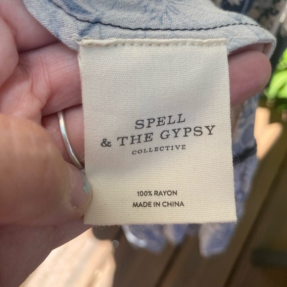 Spell & the Gypsy Collective Amethyst Nightfall Play Dress NWT - Picture 6 of 6